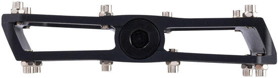 CONTEC Pitchblack platformpedaal aluminium, afgedichte industrielagers