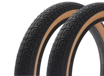 Bmx banden set united gum 20 inch x 2,25 inch