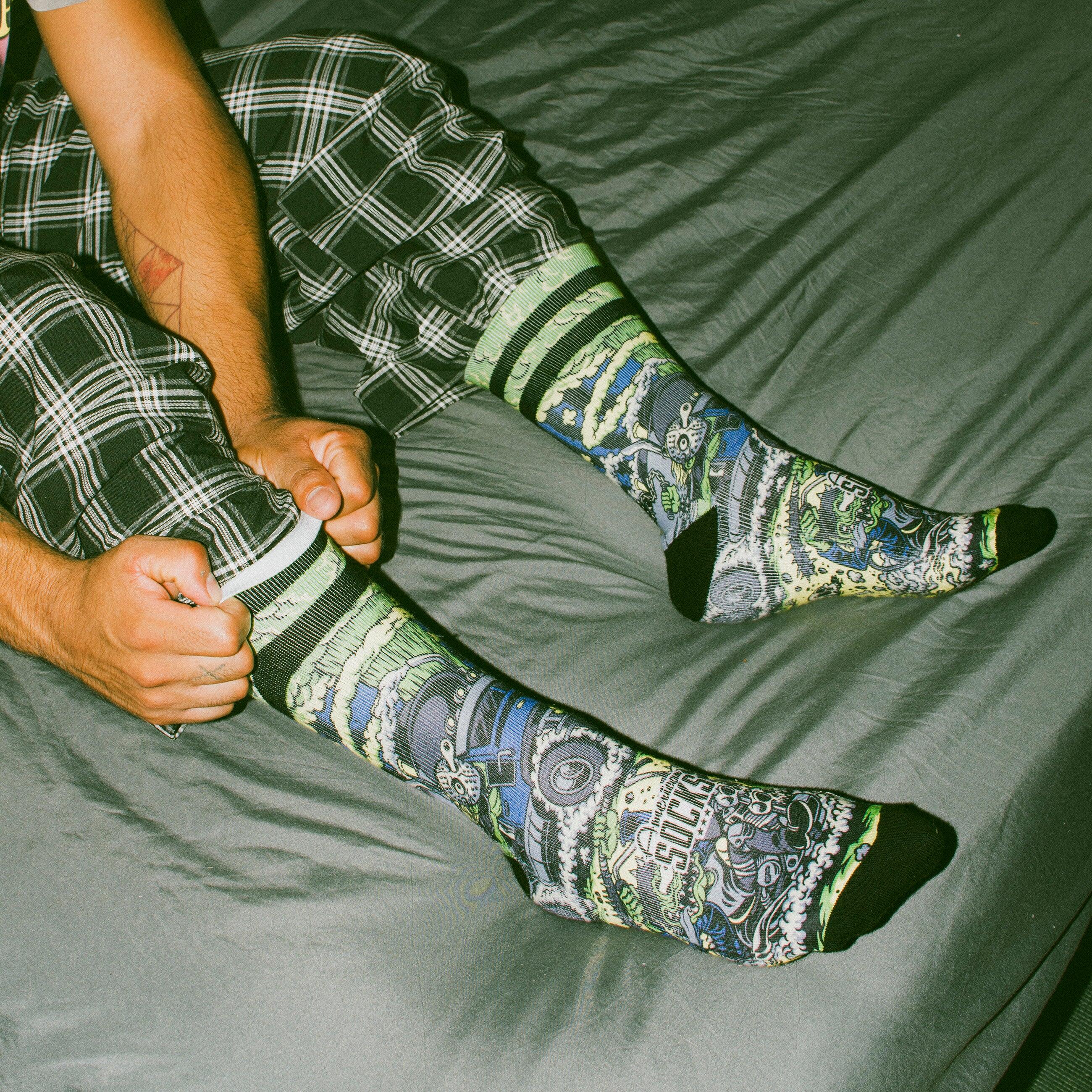Calcetines Wasteland - Mid High - American Socks 5/6