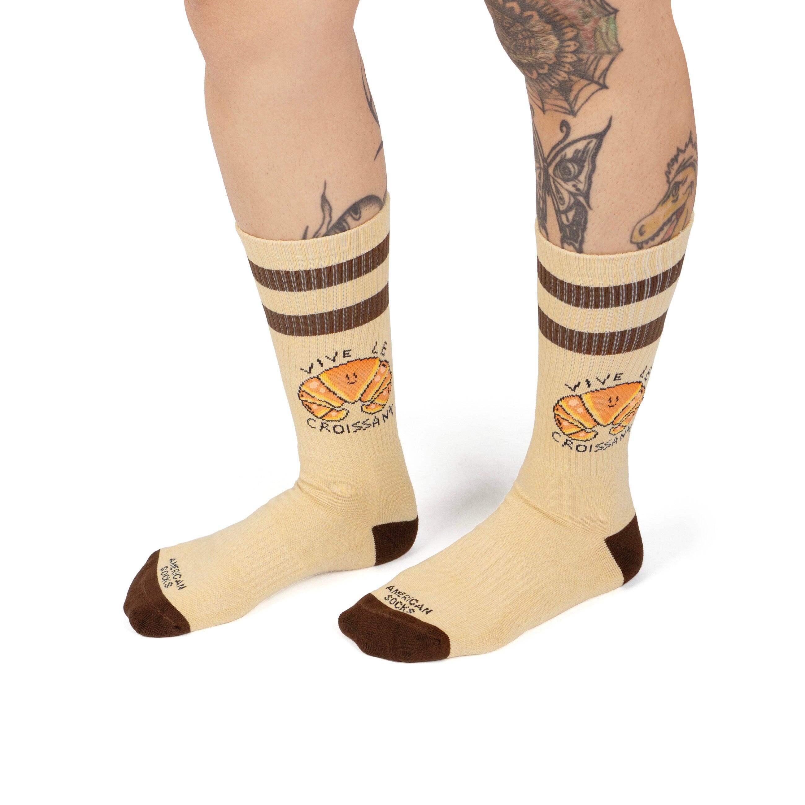 Calcetines Vive le Croissant - Mid High - American Socks 4/6