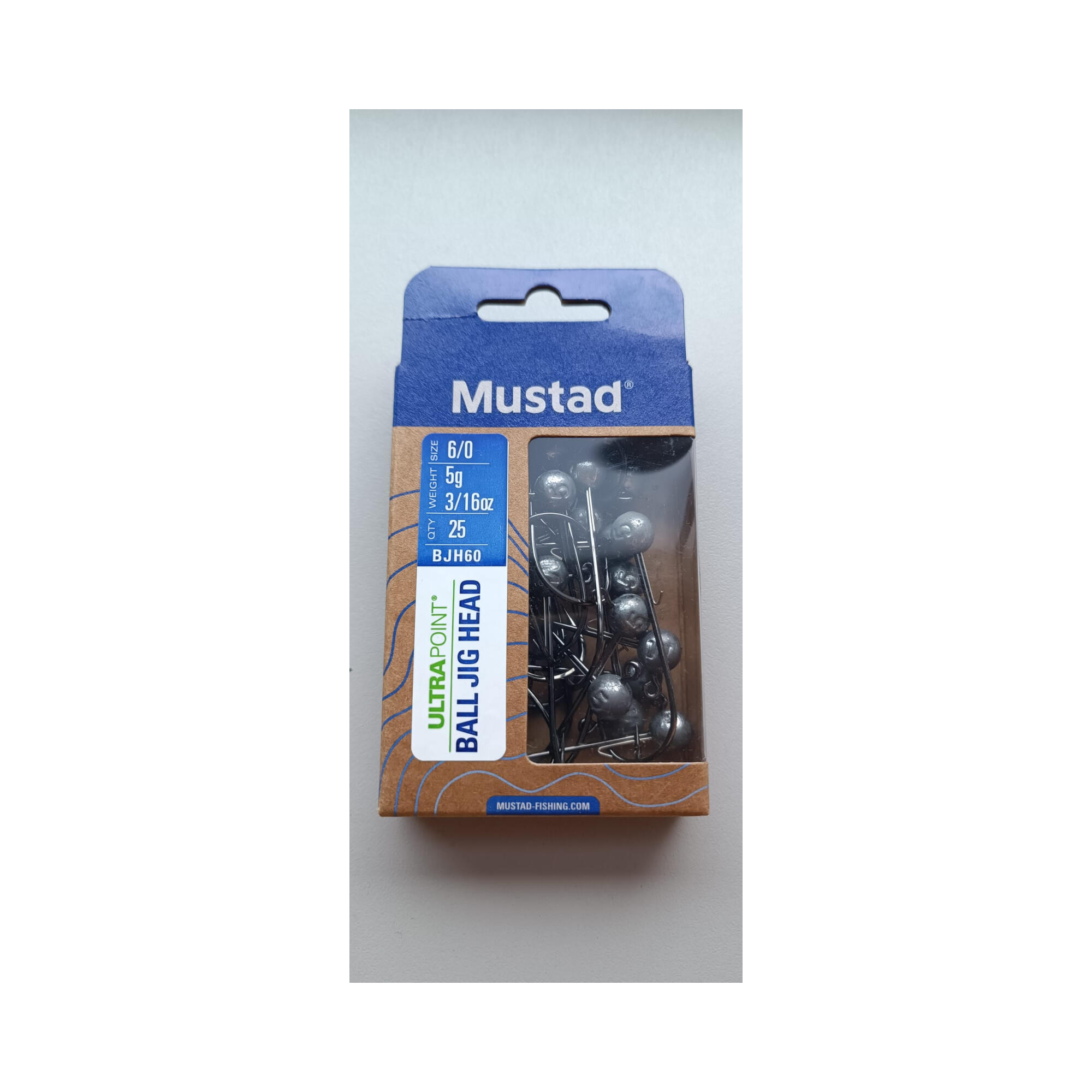 JIG MUSTAD NR. 6/0, 5 GRAME, 25 BUC / PLIC