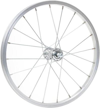 CONTEC Vorderrad Alu Sport + Quando KT-A16F, 18 Zoll, silber