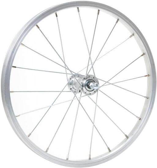 CONTEC Vorderrad Alu Sport + Quando KT-A16F, 18 Zoll, silber