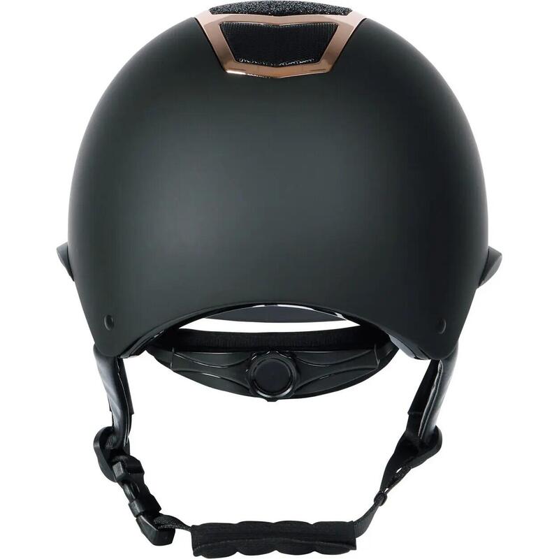 Harry's Horse Paardrijcap Mont Blanc Sparkle - Zwart Rosegold