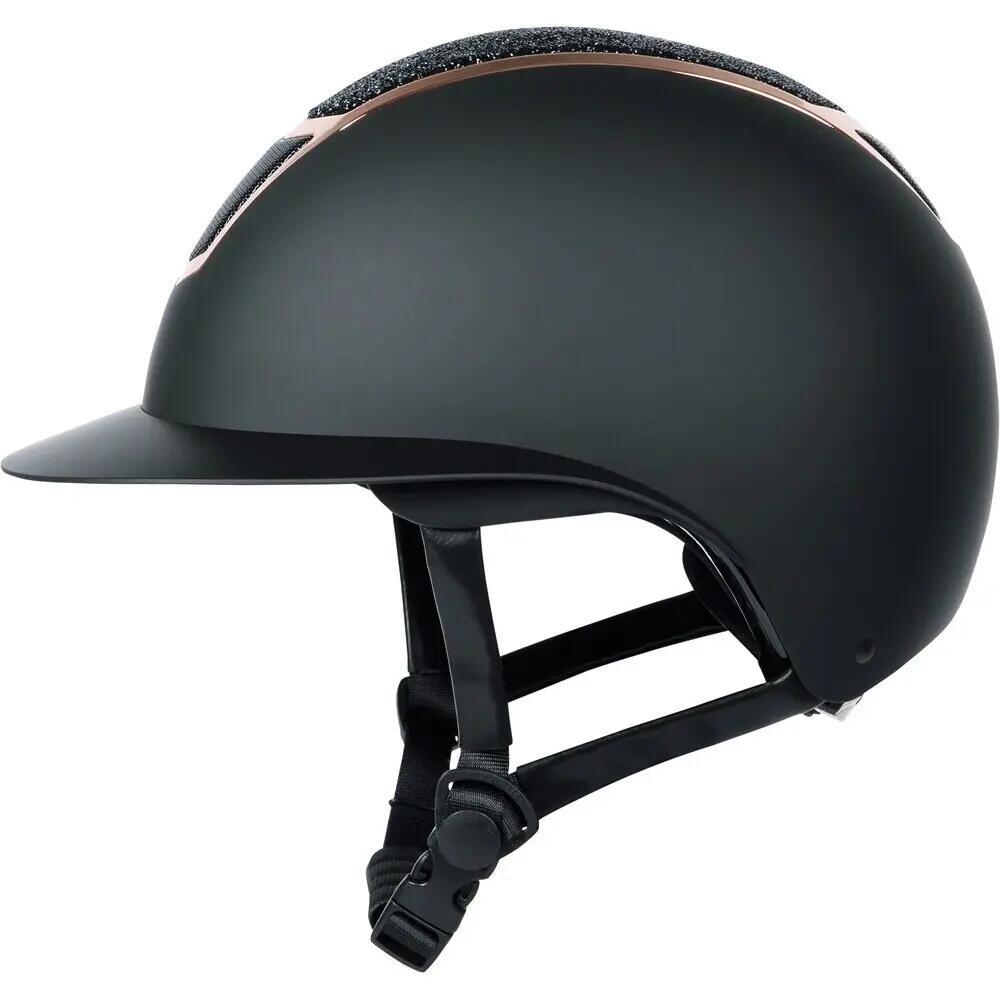 Harry's Horse Casque d'équitation Cervin Sparkle - 56-58 CM - Noir-argenté Harry's Horse Casque d'équitation Cervin Sparkle - 56-58 CM - Noir-argenté