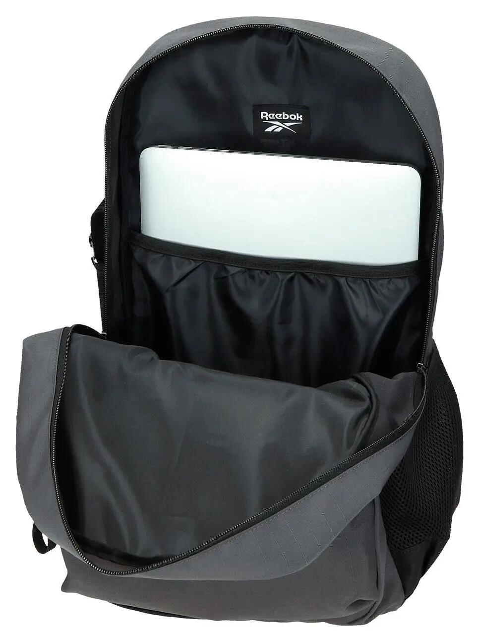 Mochila portaordenador de hombre Reebok Barret 49cm antracita 3/5