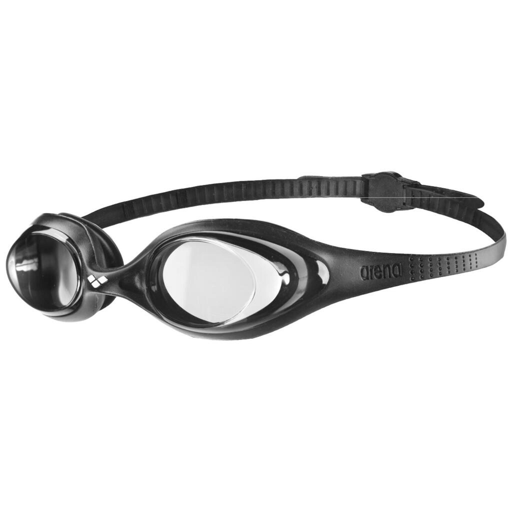 Arena Spider Black Swimming Goggles - One Size
