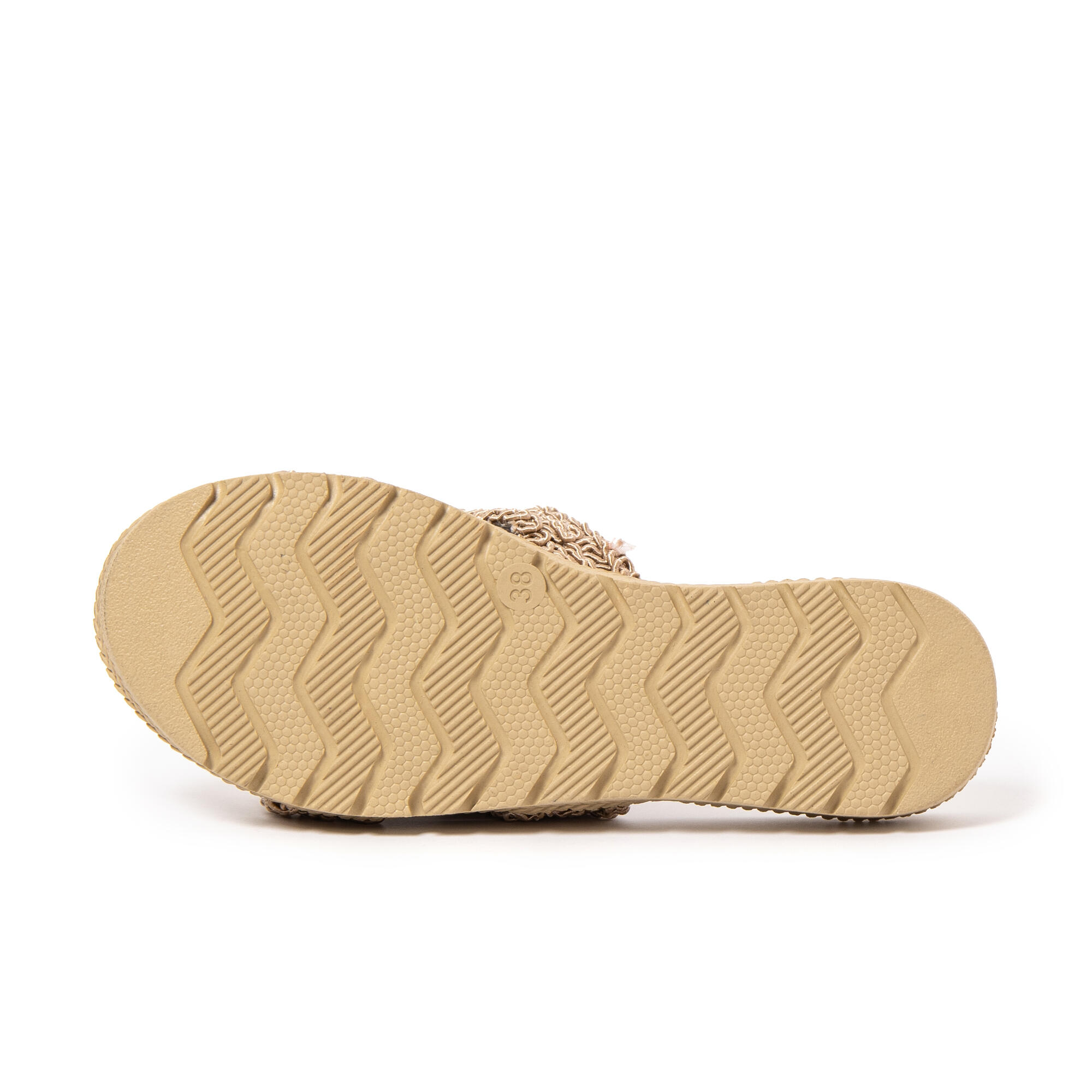 Sandales de plage femme BRASILERAS marron avec semelle gomme 7/7