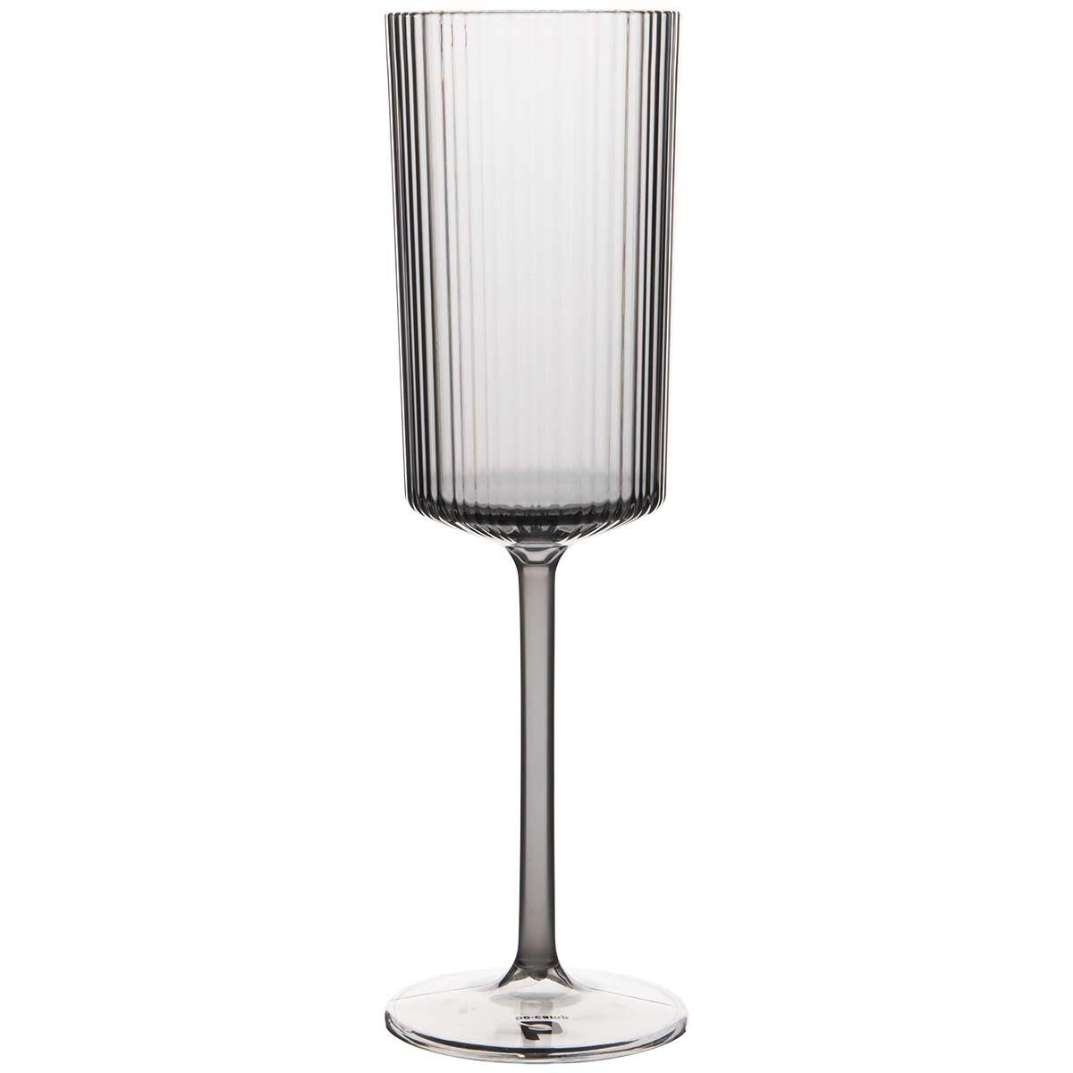 Wijnglas - Nomad - RPET - 300 ml - Grijs - 4 Stuks 2/2