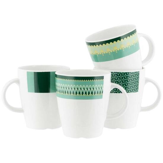 Gimex - Colour Line - Becher - Grün - 380 ml - 4 Stück
