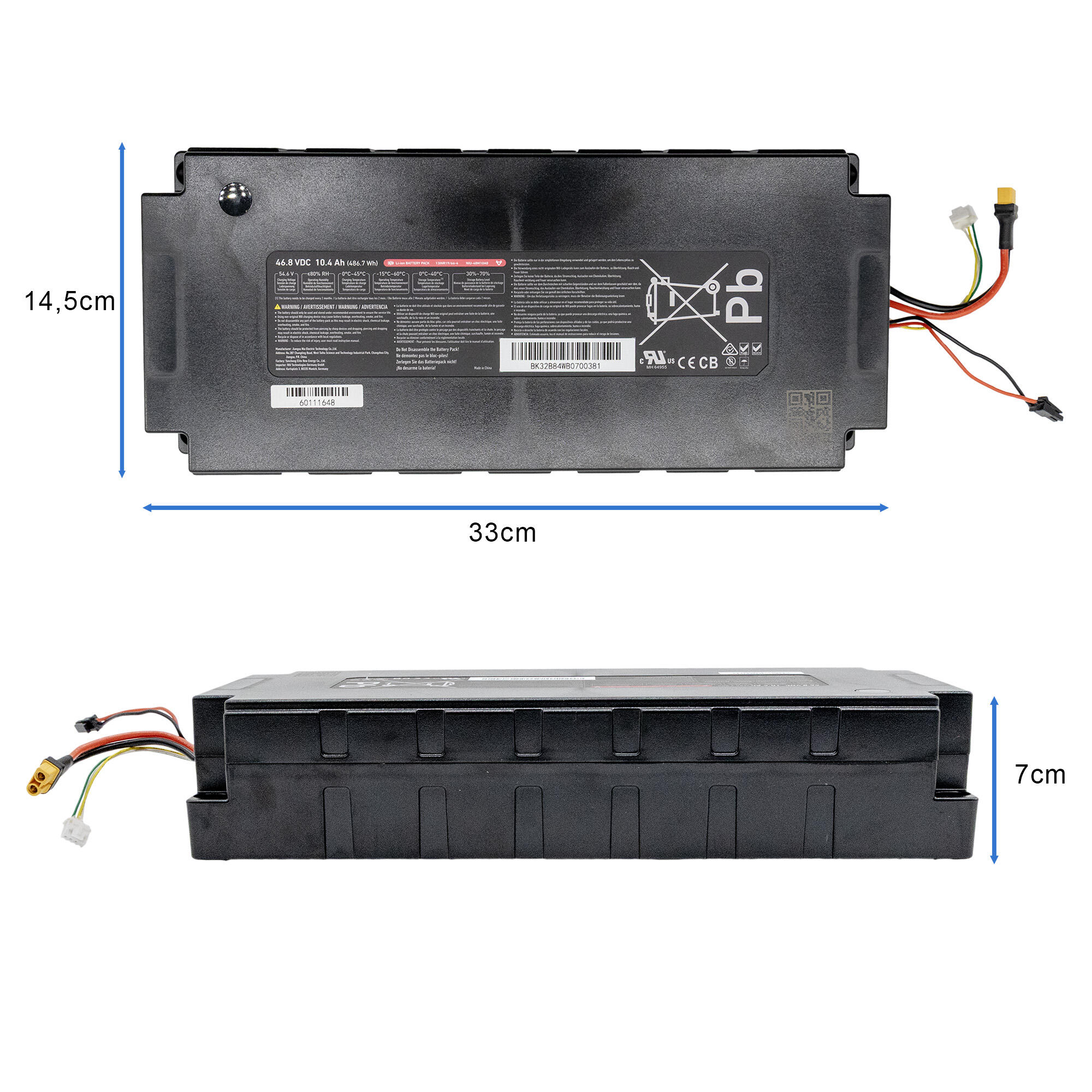Batería Niu KQi3 Pro 3/3