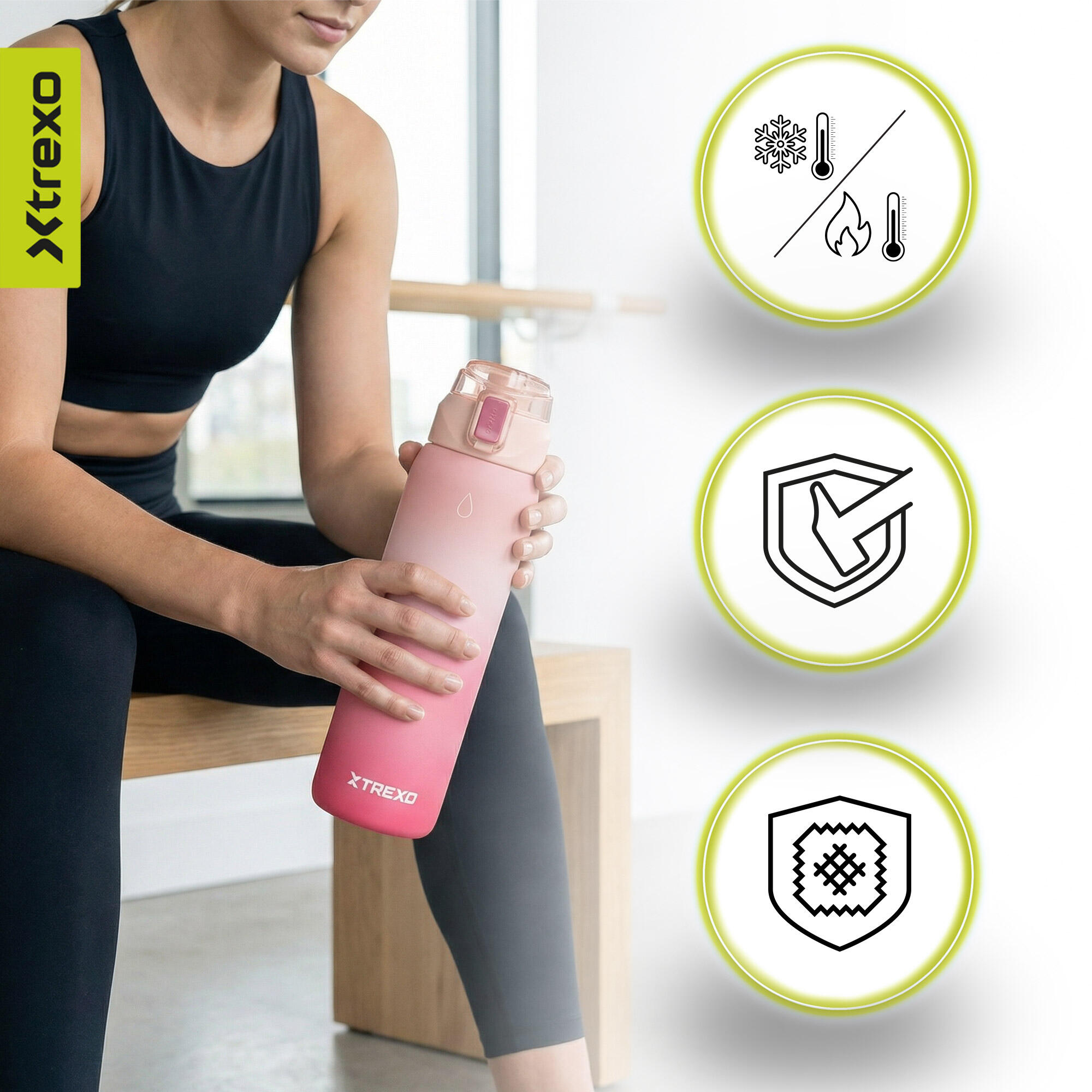 Bidón XTREXO Haust 1000 ml 6/7