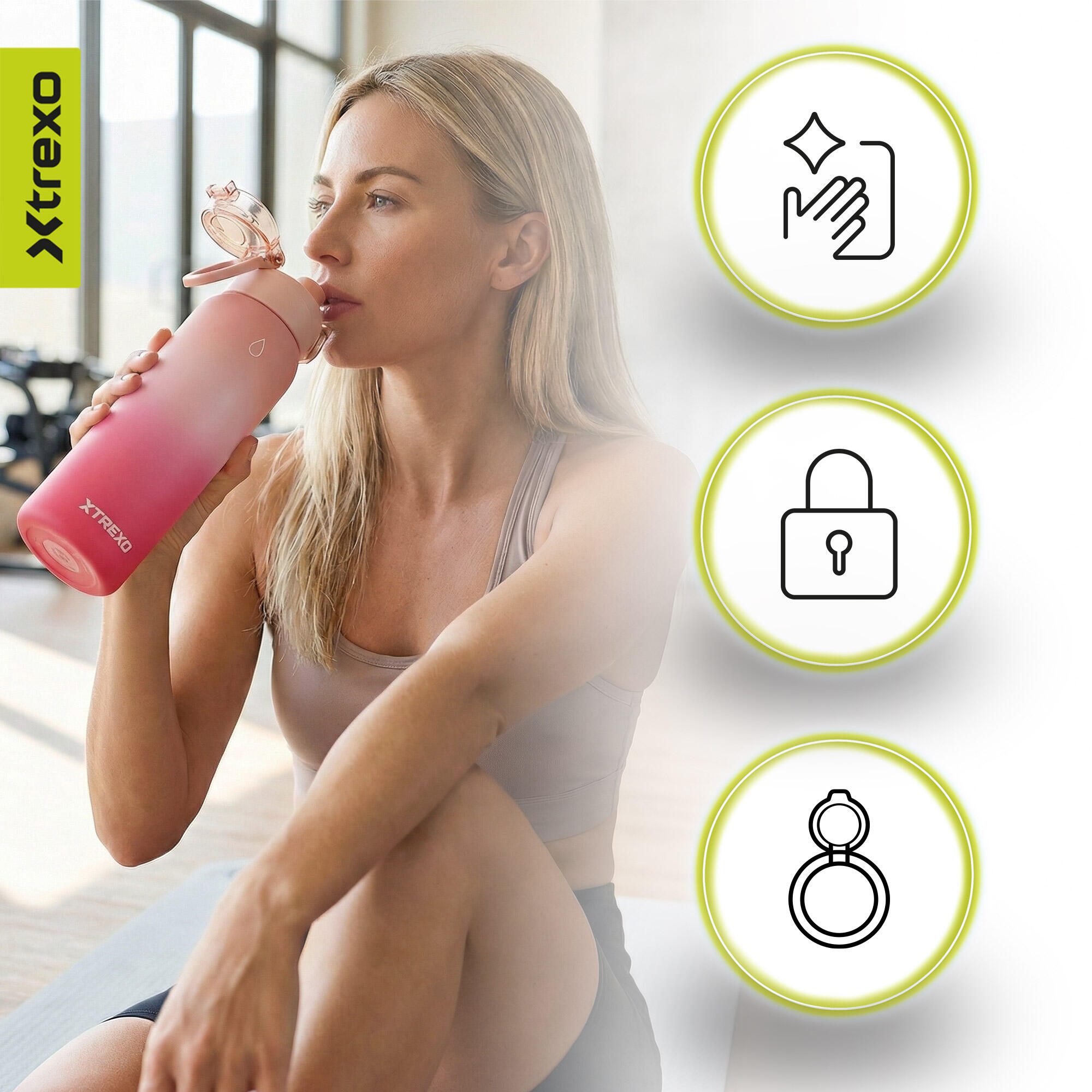 Bidón XTREXO Haust 1000 ml 5/7