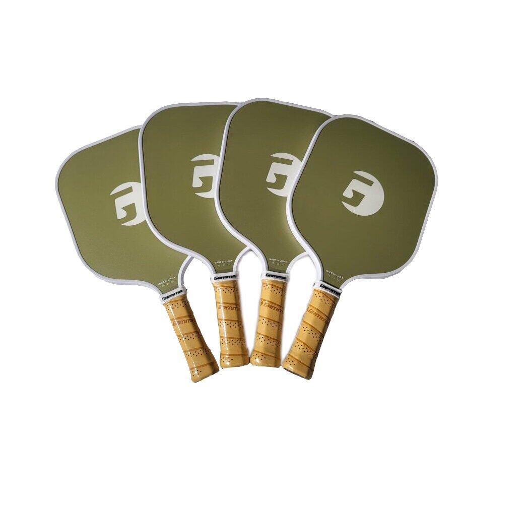 Gamma Pickleball Paket für Schulen, Unis & Vereine – 4 Paddle + Netz 2/7