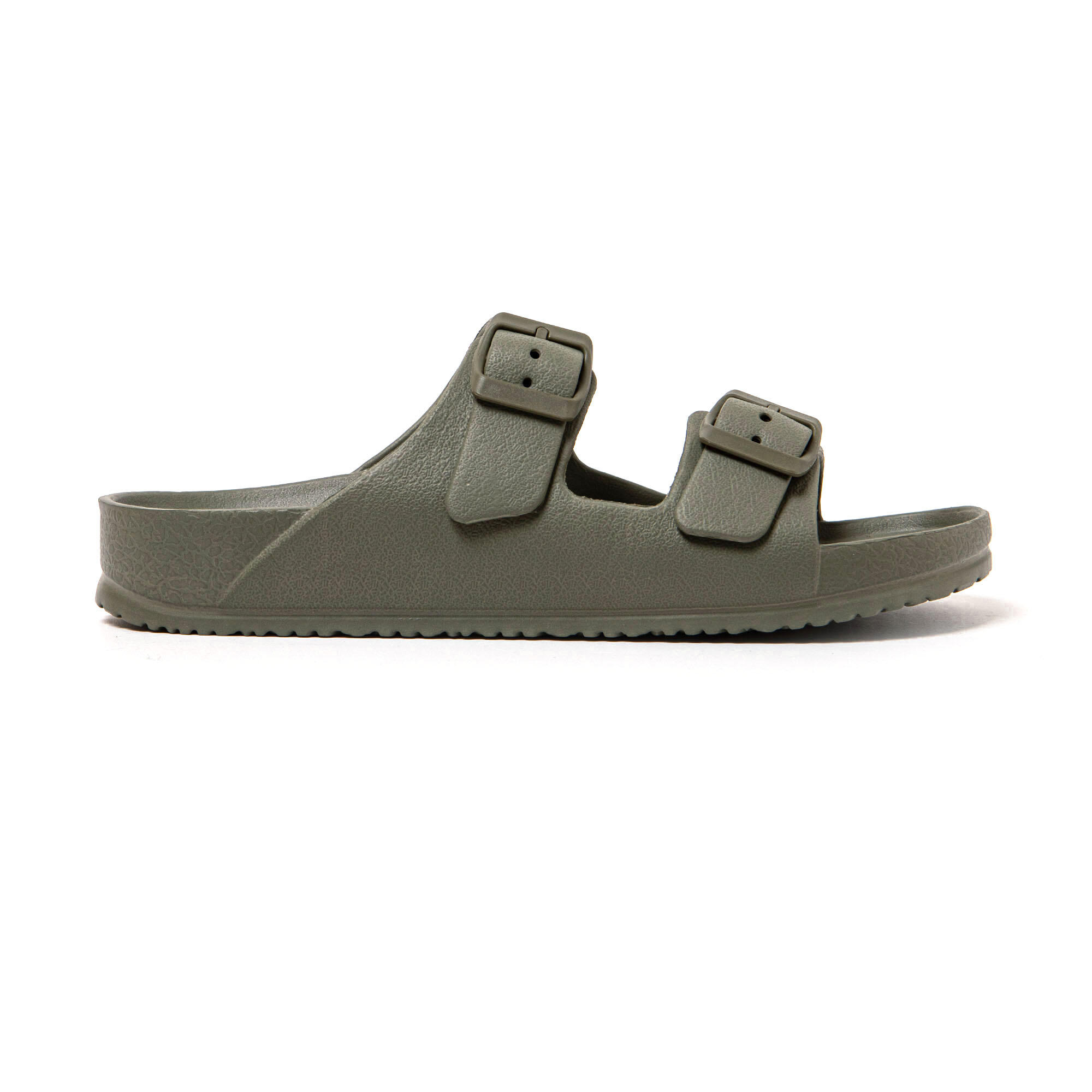 Sandali da spiaggia unisex BRASILERAS verdi con suola gomma 3/7