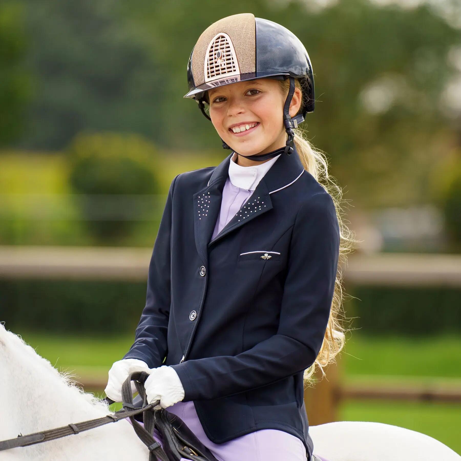 Veste de concours fille HV Polo Laudine 3/4