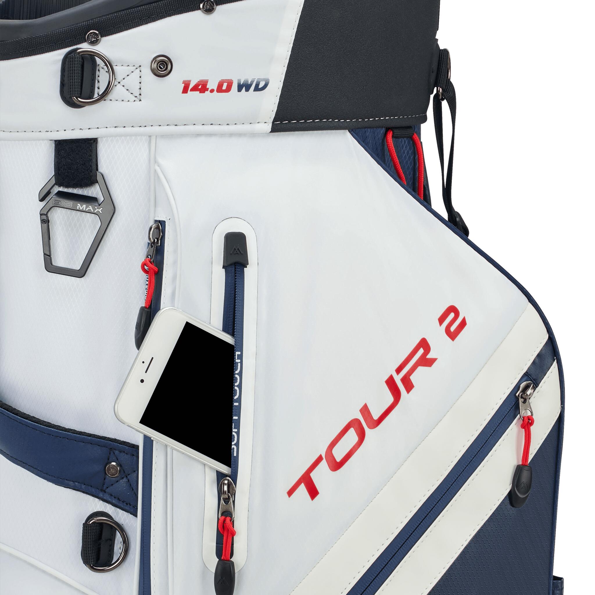 Sac chariot de golf Big Max Drilite Tour 2 6/7