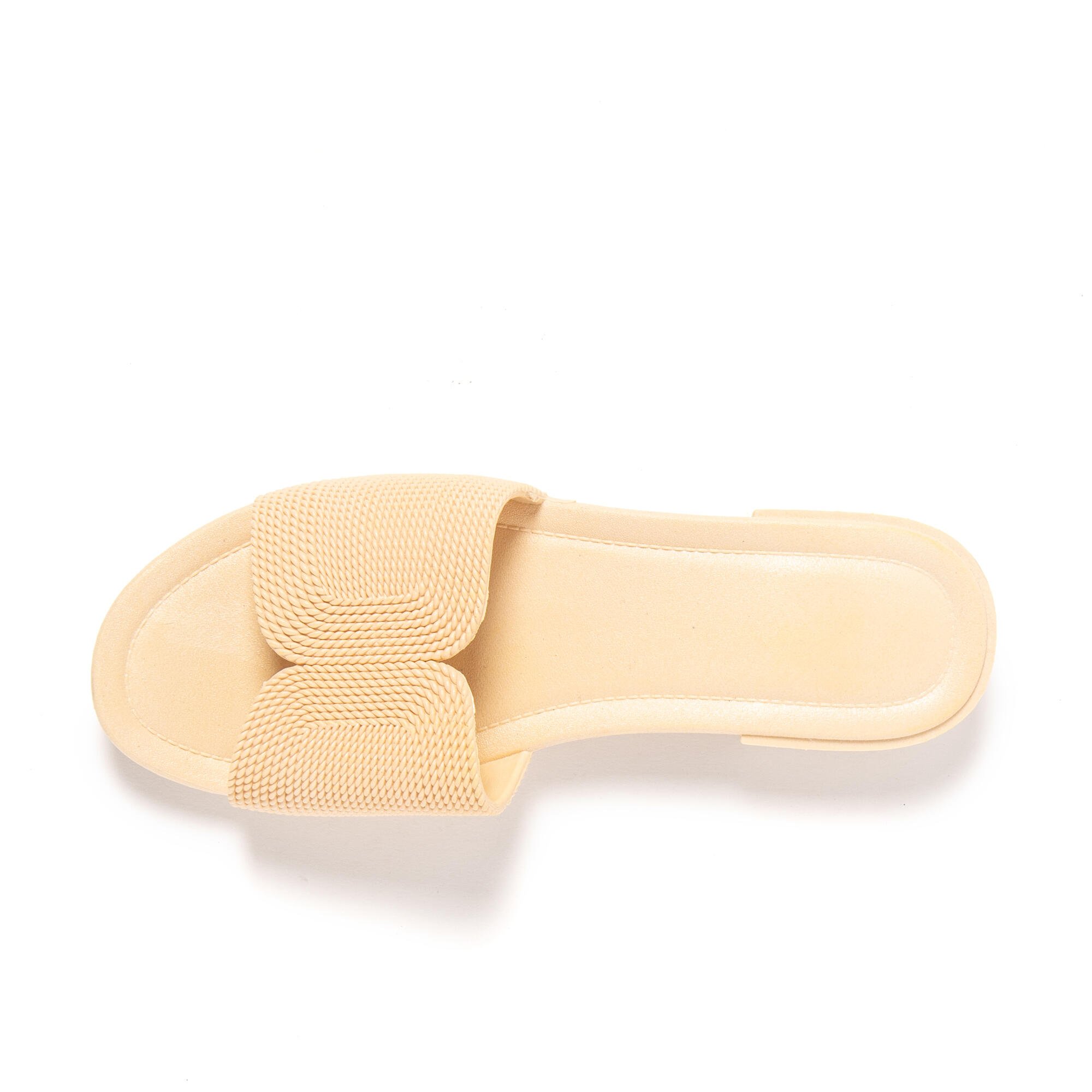 Sandali da spiaggia donna BRASILERAS beige con suola gomma 5/7