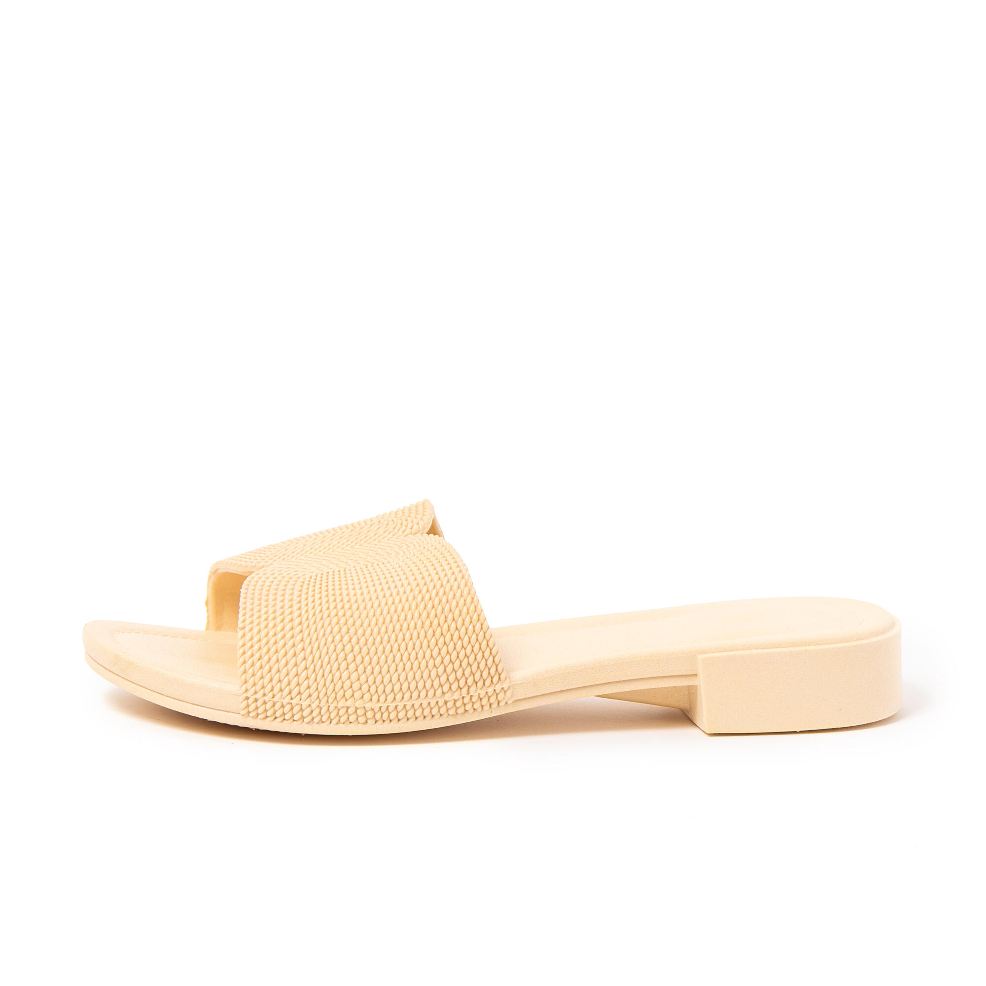 Sandali da spiaggia donna BRASILERAS beige con suola gomma 4/7