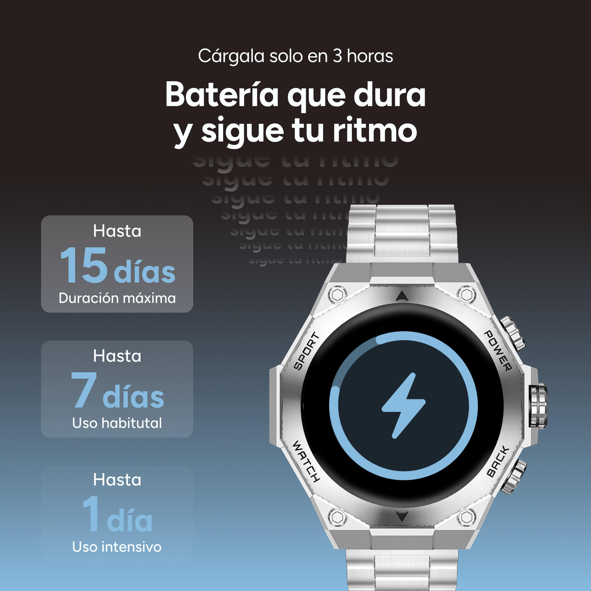 Smartwatch KSIX Titanium Go 6/7