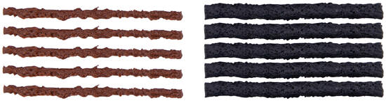 CONTEC strisce riparazione tubeless 50 mm 10 pezzi
