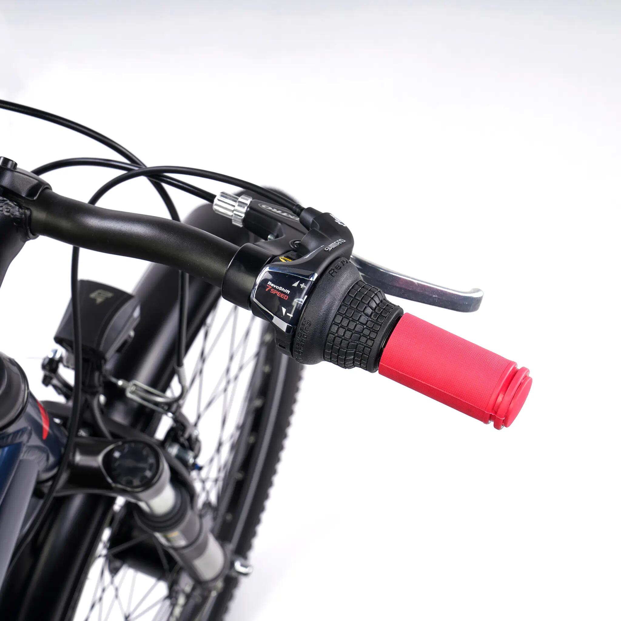 troX pro, 24 Zoll Kinderfahrrad, 7-Gang, Dunkelblau/Pink, 130–150 cm 6/8