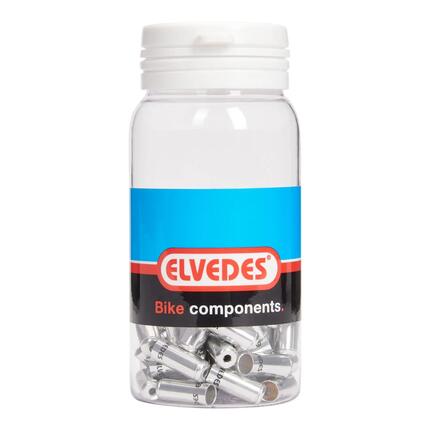 Elvedes nasadki kablowe 5 mm szczelne aluminium 50 szt ELV2012001