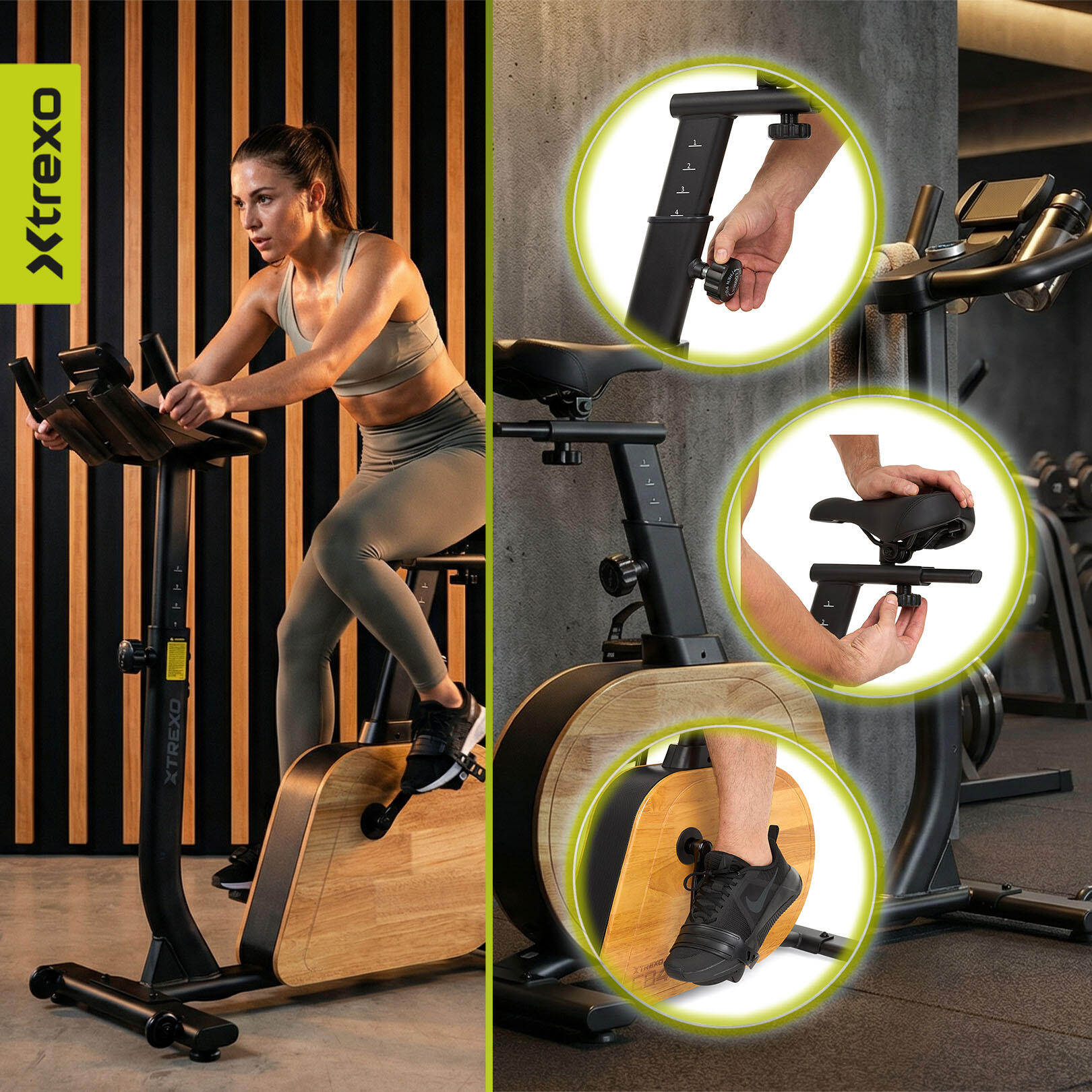 Rower elektryczny XTREXO EB400 4/7