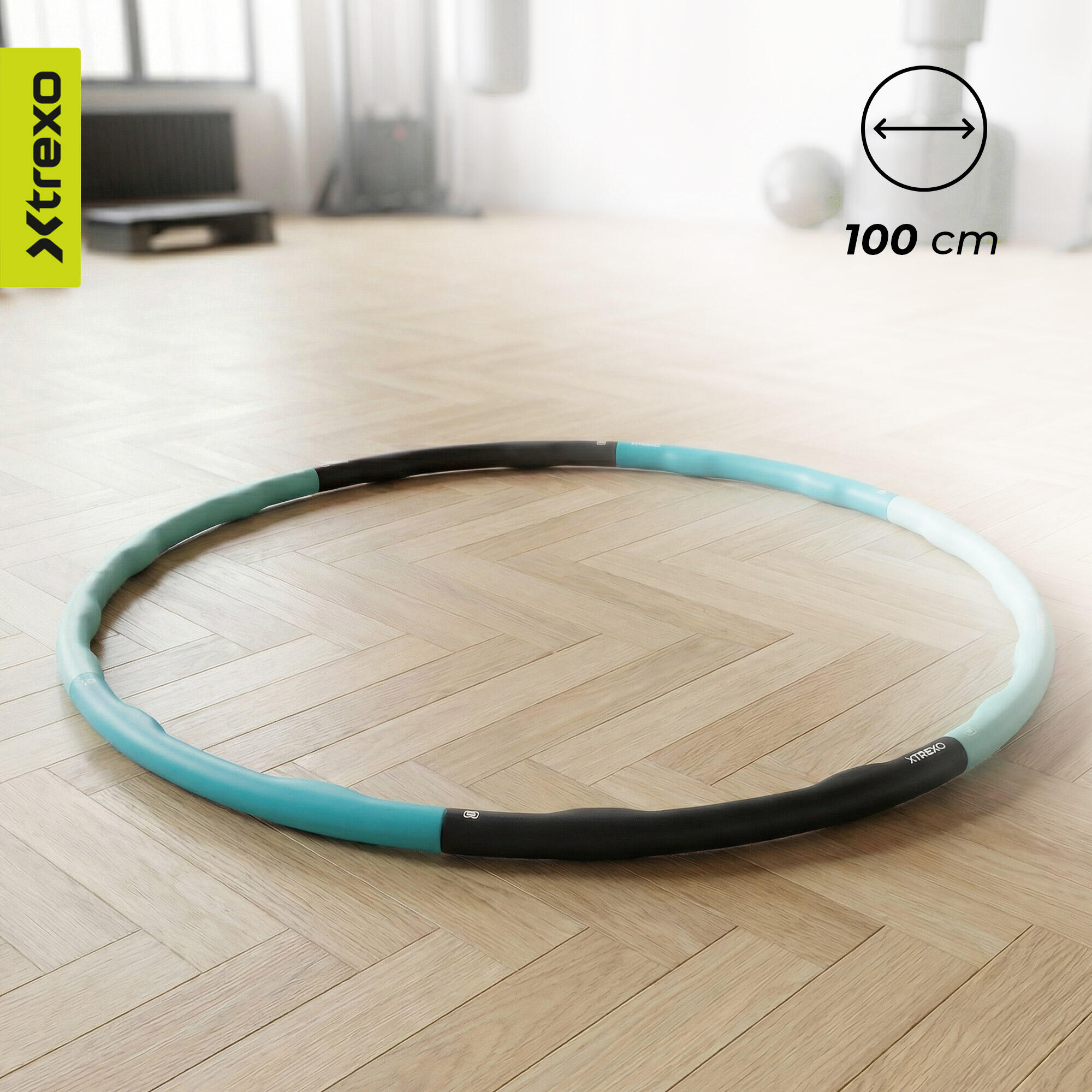 Massage hula hoop XTREXO TXO-B4Z035-GN 3/7