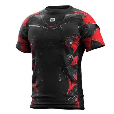 Technisch sportshirt voor heren extreme hobby iron force