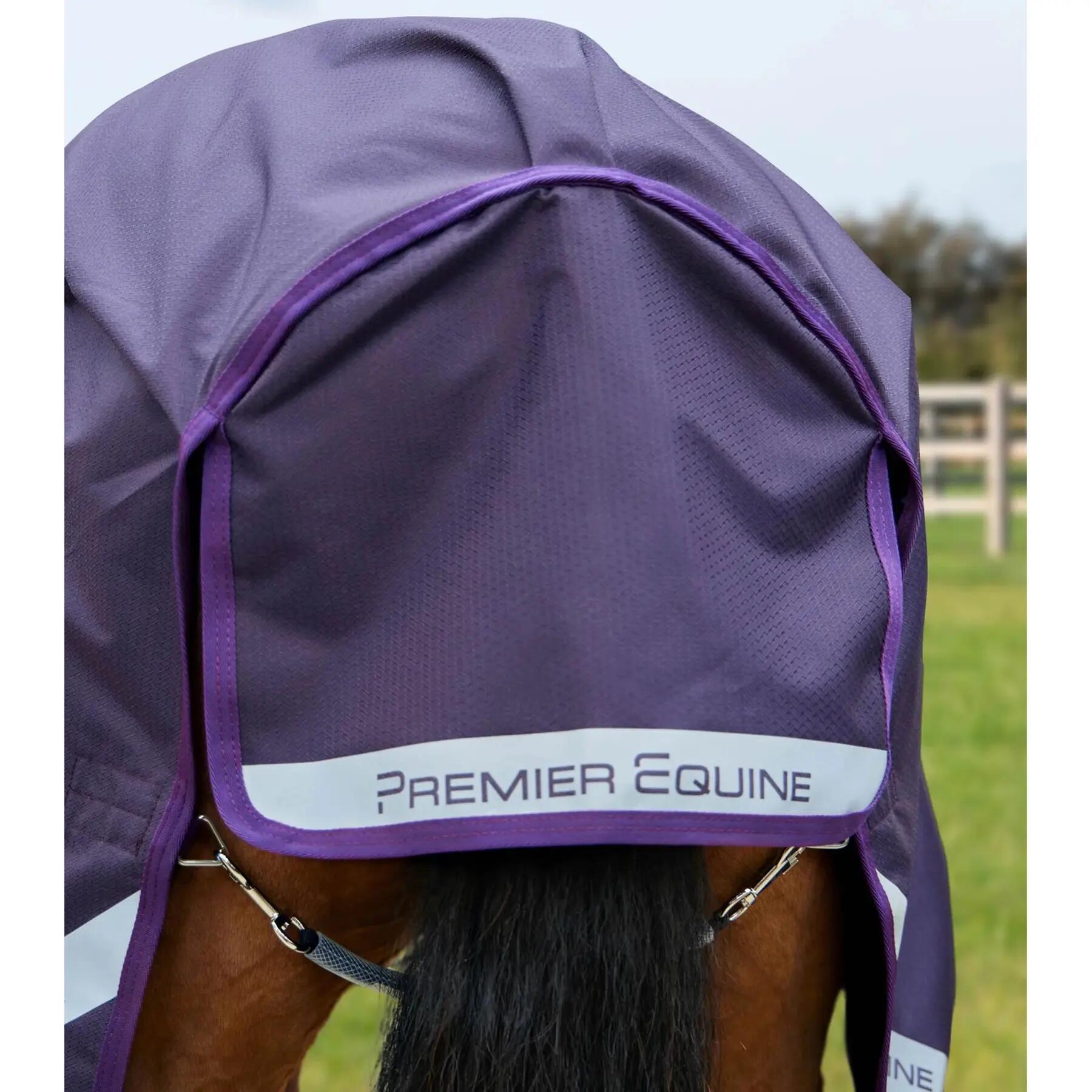 Manta de exterior para caballo con cuello clásico Premier Equine Stratus 600D Se 6/6