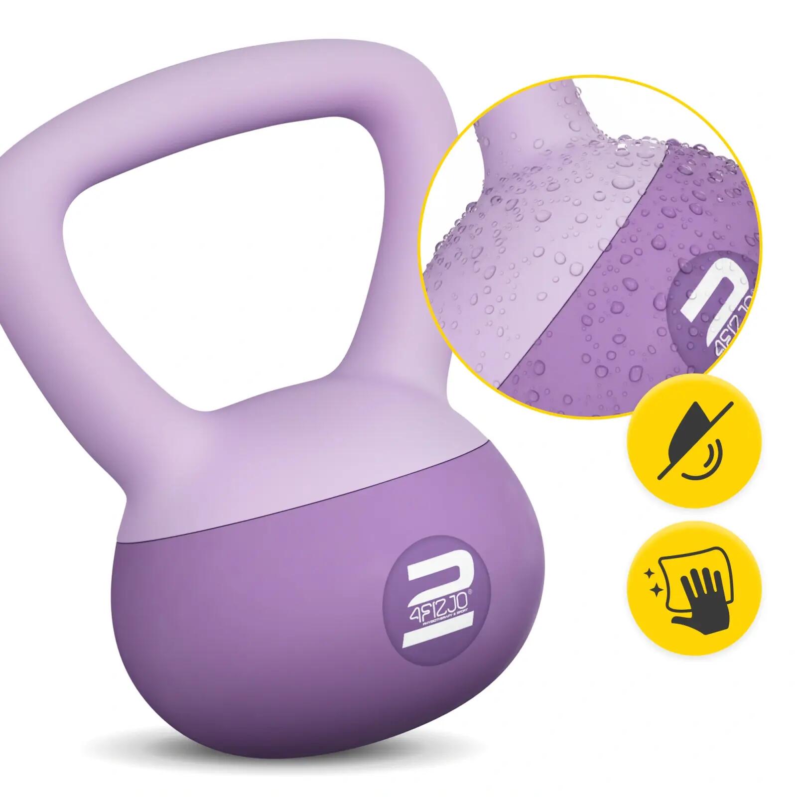 Kettlebell soft miękki odważnik do ćwiczeń 4FIZJO 7/7