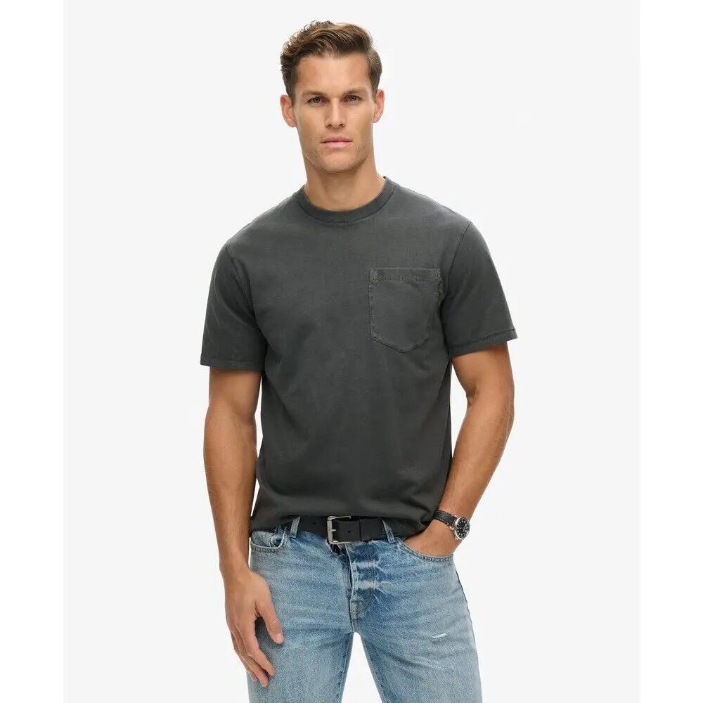 T-shirt à poche surpiqûres contrastées Superdry 2/3