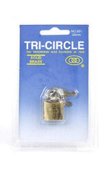Cadenas Rematiptop Tri-Circle 20 mm avec 3 clés