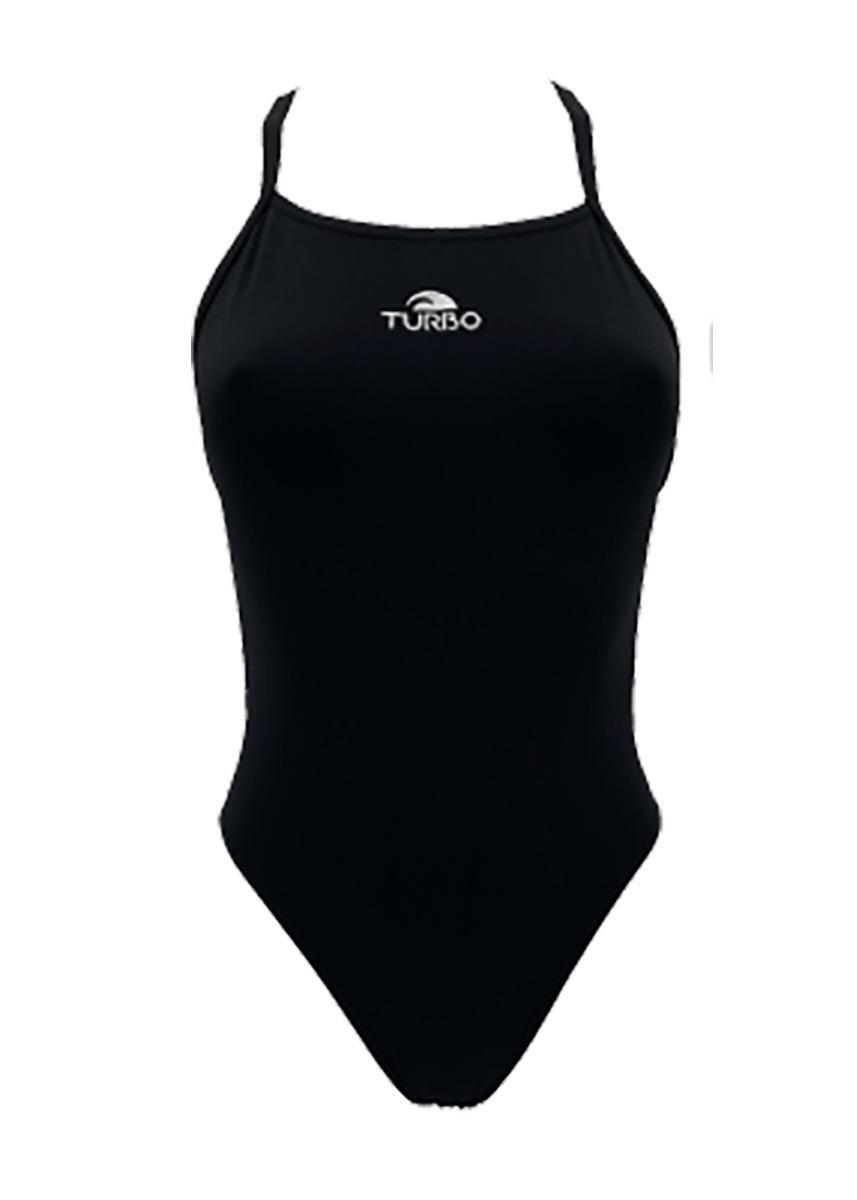 Maiô Turbo Energy Comfort - Preto - Tamanho 38 5/6
