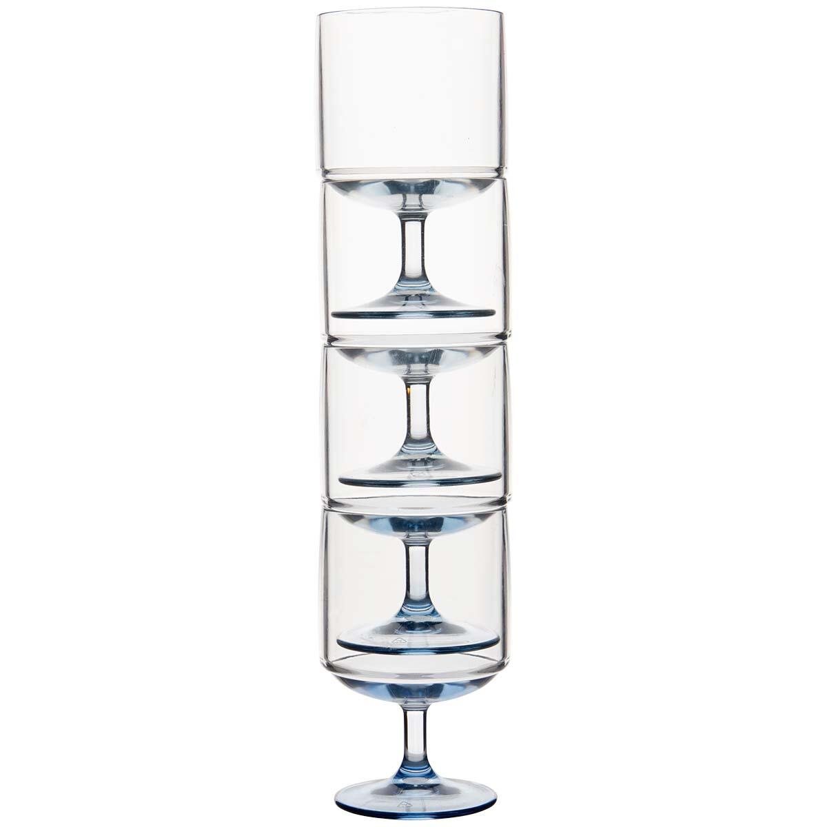 Colour Line - Copa de vino - Sky - 285 ml - 4 Piezas 6/6