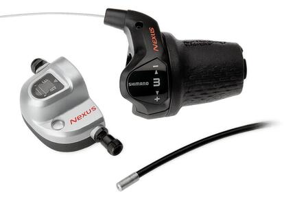 Shimano Nexus SL-3S42 manetka 3-biegowa 1850 mm czarny