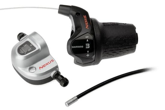 Shimano Nexus SL-3S42 rotella 3v cavo 1850 mm nero