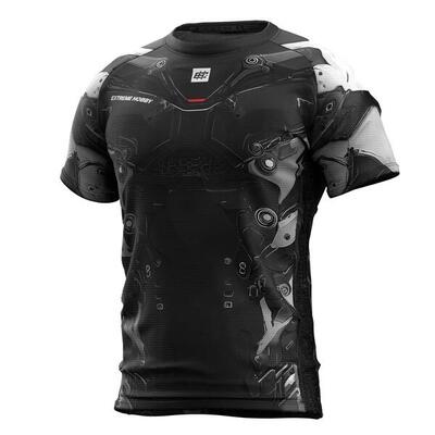 Technisch sportshirt voor heren extreme hobby iron force