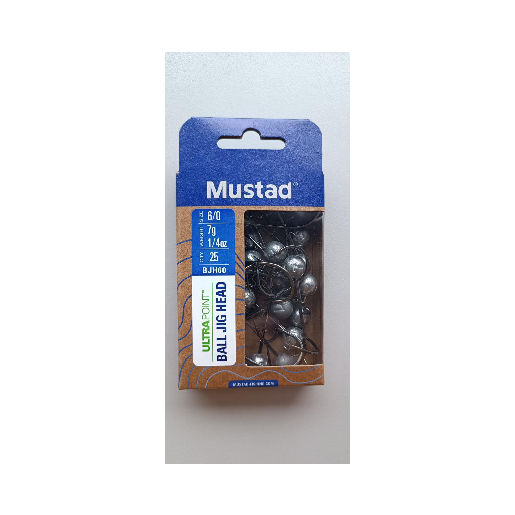 JIG MUSTAD NR. 6/0, 7 GRAME, 25 BUC / PLIC