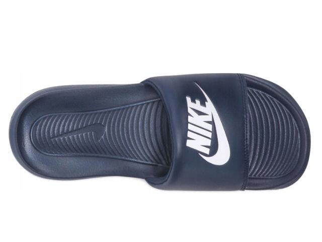 KLAPKI sportowe NIKE VICTORI ONE CN9675-401 basenowe granatowe lekkie 41 6/7