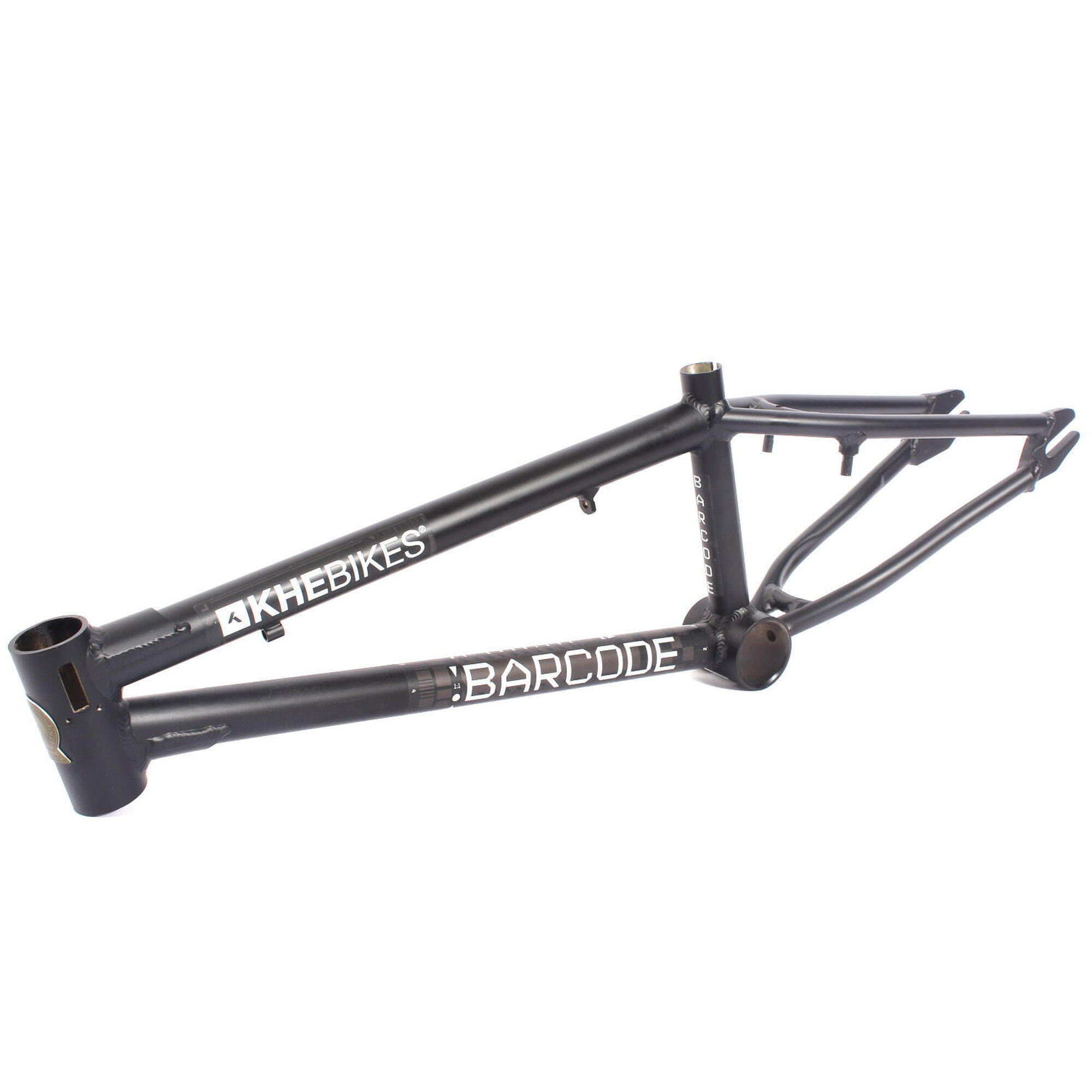 KHEBIKES BMX rám BARCODE černý hliník KHEBIKES