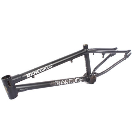 Rama BMX BARCODE czarna aluminium KHEBIKES