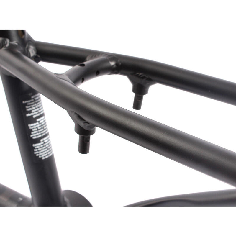 BMX rám BARCODE černý hliník KHEBIKES