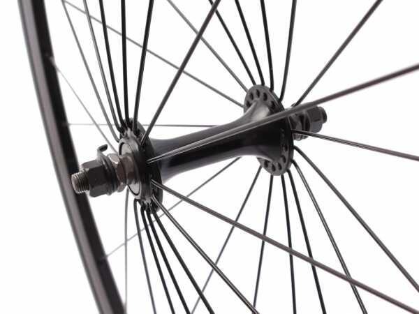 RUEDA DELANTERA FIXIE 28" NEGRO KHEBIKES 2/3