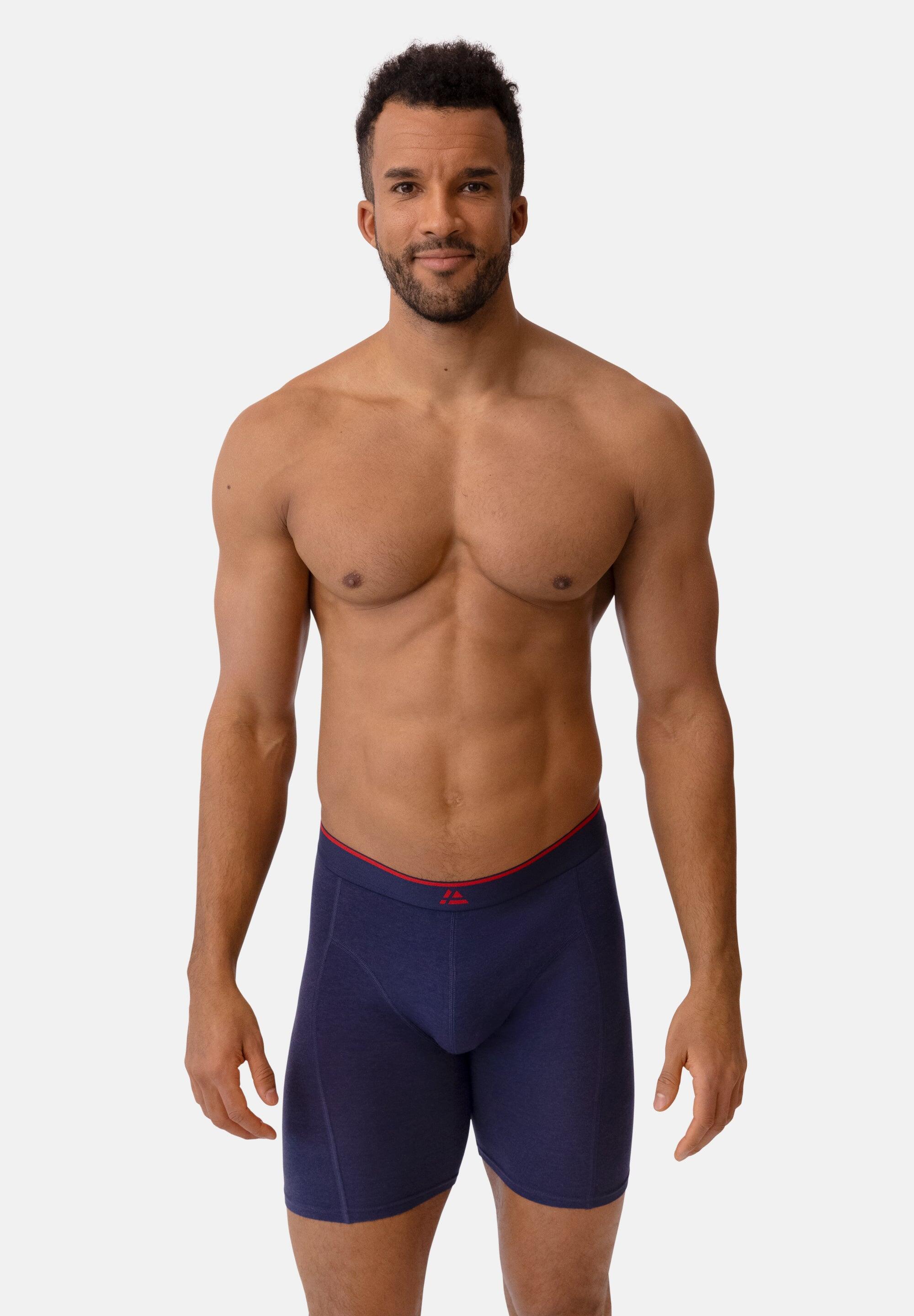 Boxers en bambou jambe extra longue 6 paires 3/6