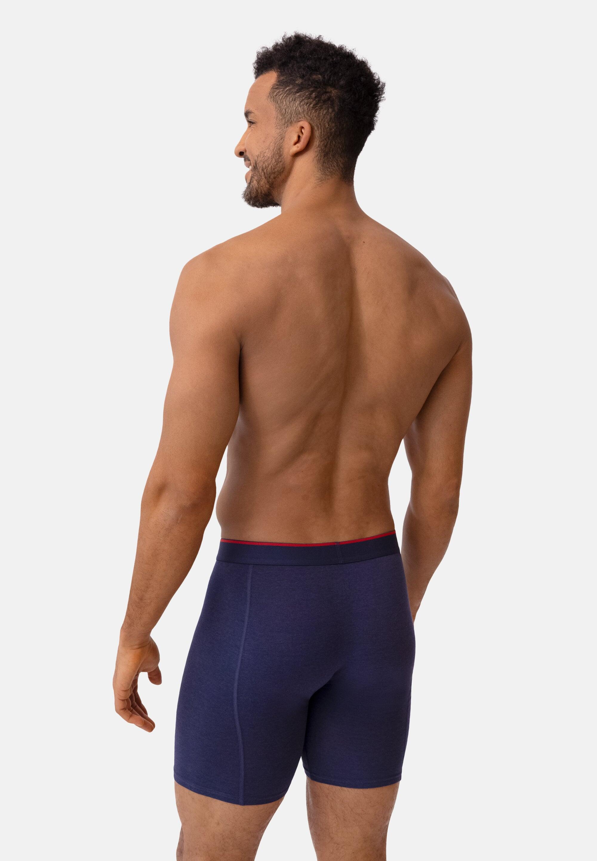 Boxers en bambou jambe extra longue 6 paires 4/6