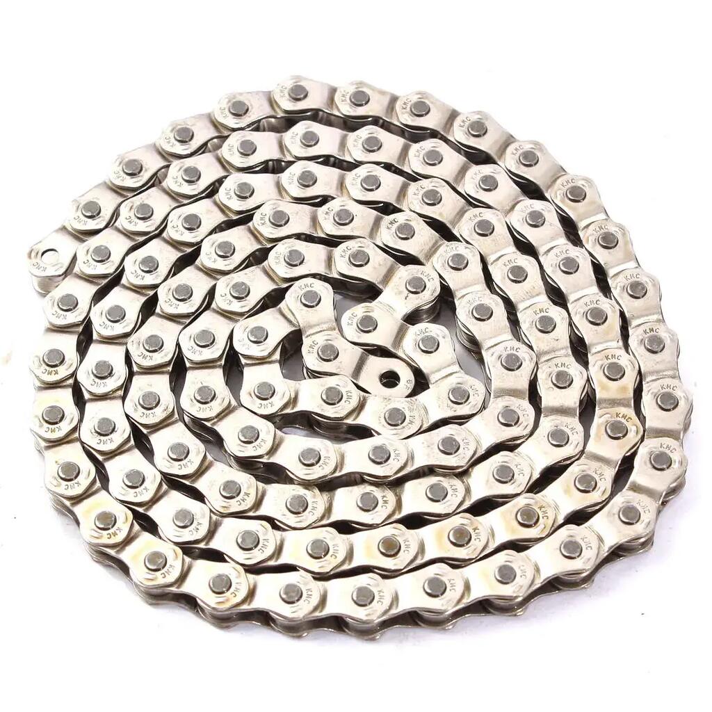BMX Chain Half-Link Silver 1/2‘ x 1/8’ Steel KHEBIKES/KMC