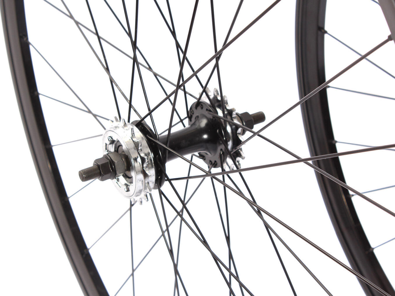 JEU DE ROUES FIXIE 28" NOIR KHEBIKES 3/5