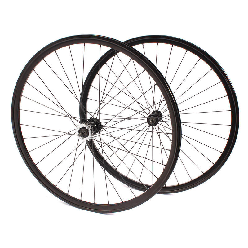 FIXIE WHEELSET 28" NEGRU KHEBIKES